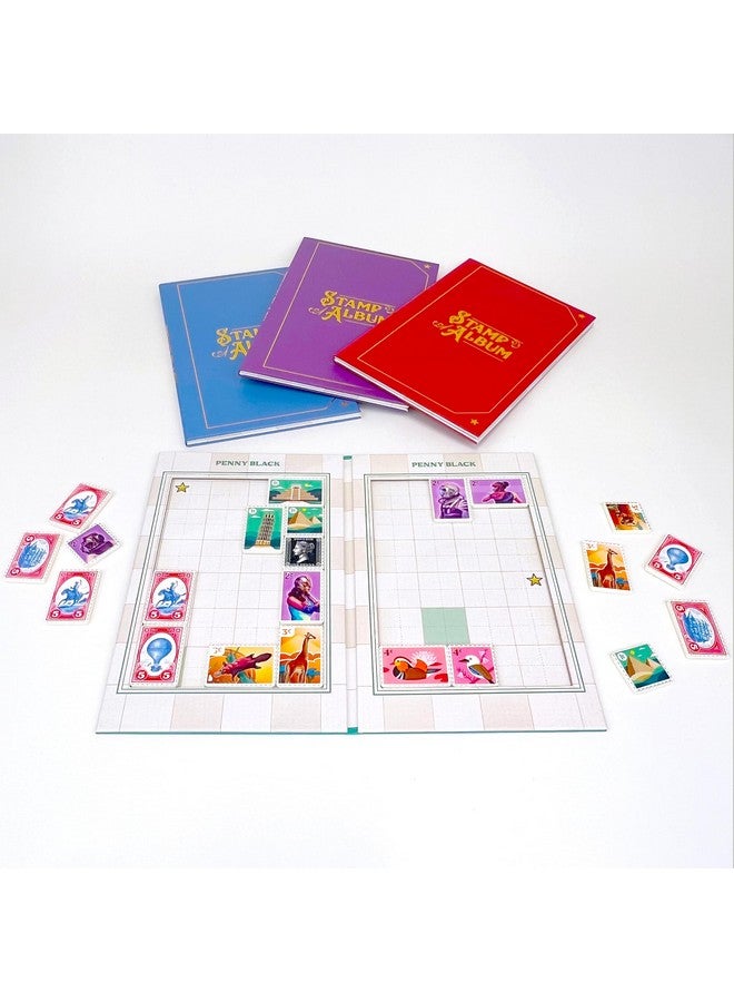 Buffalo Games - Penny Black - Collect Stamps in a Family Night Board Game - Commemorate Game Night Fun - Stamp Collecting Race to Complete Missions - Image 4