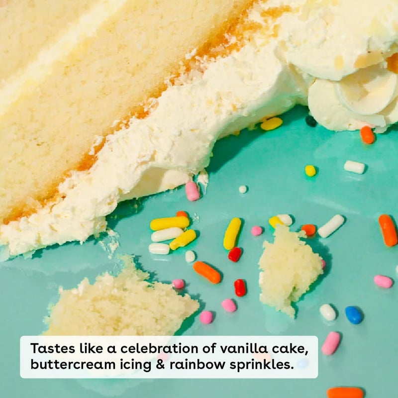 eos Natural Shea Lip Balm- Birthday Cake, All-Day Moisture Lip Care Products, 0.14 oz - Image 2