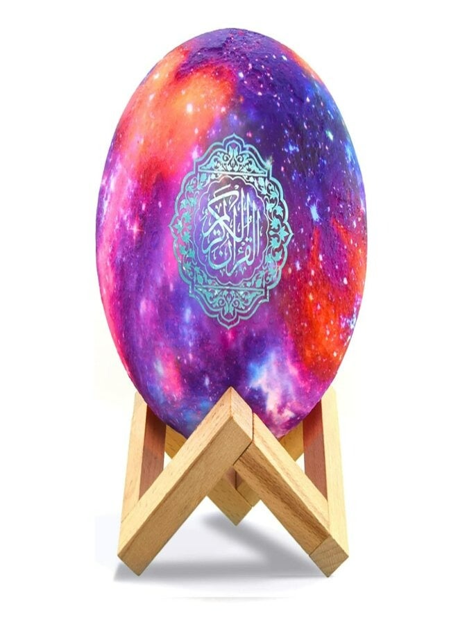 Equantu Moon Bluetooth Quran Speaker Lamp with Remote Control - Image 2