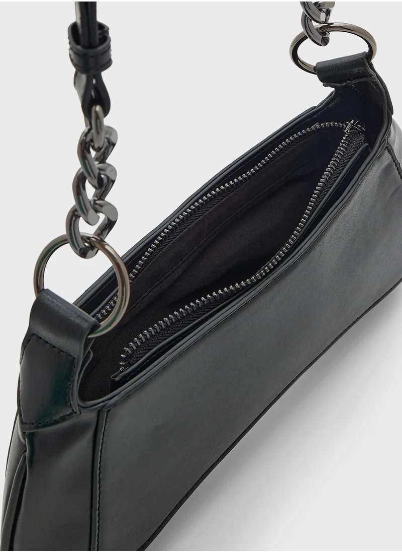 ايلا Chain Detail Slim Shoulder Bag