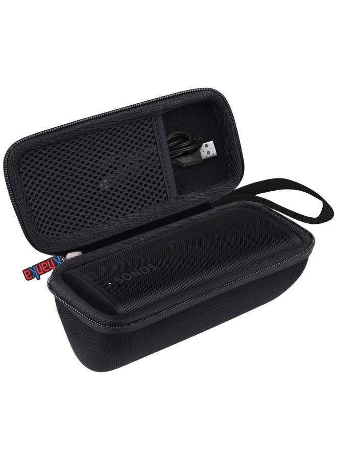 Khanka Hard Travel Case Replacement for Sonos Roam 2/Roam/Roam SL Bluetooth Speaker (Inside Black,Case Only) - Image 2
