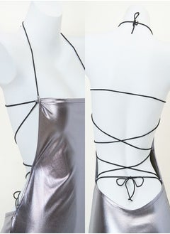 Ocean Lingerie For Women One Size Underwear Trim Slit Babydoll Backless Sling Dress Ladies Boudoir Outfits Sleepwear  - Image 3