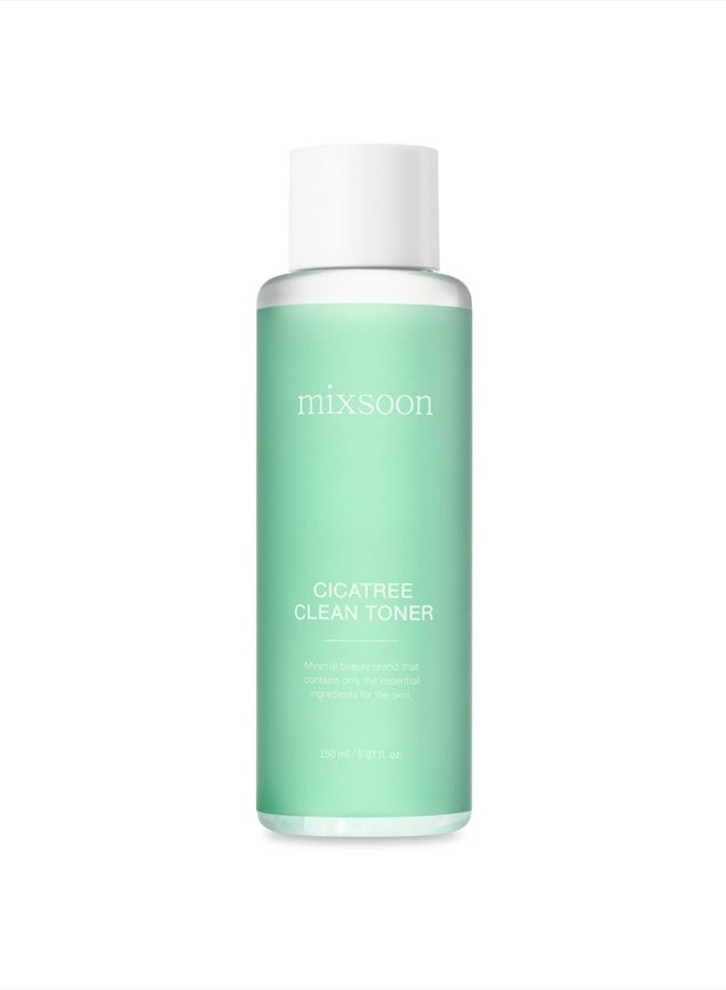 mixsoon [Mixsoon] Cicatree Clean Toner 5.07 fl oz/150ml | Daily Toner for Troubled Skin, Fast Absorption, Zero Irritation | Cruelty-Free - Image 1