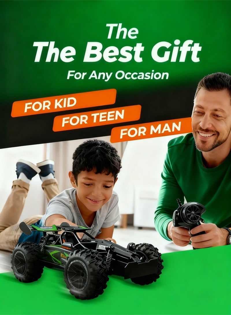 Mi VAZA Remote Control Race Car - 1:18 RC Drift Car - High Speed Vehicle Toy - 2WD, 2.4Ghz, 15KM/H , Rechargeable Battery, Suitable for Various Terrains - Kids Gifts - Image 4