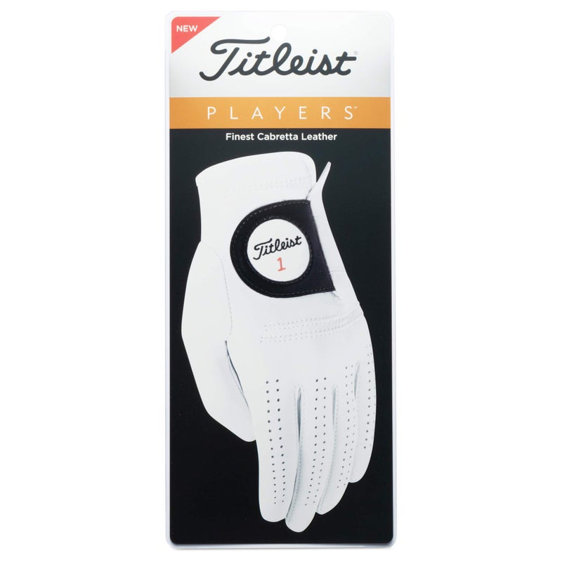Titleist قفاز جولف للرجال من تايتليست بلايرز لليد اليسرى، لؤلؤي، صغير كاديت - Image 4