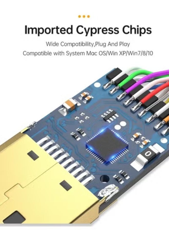 كابل USB-C إلى DisplayPort 1.4 – يدعم 8K@60Hz، 4K@240Hz، 2K@360Hz، موصل مطلي بالذهب، متوافق مع Thunderbolt، طول 3 متر - Image 4