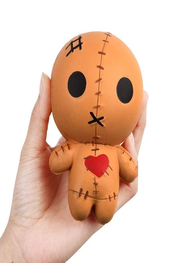 Anboor 4.7 Inches Voodoo Dolls Squishies Ghost Doll Halloween Kawaii Soft Slow Rising Scented Squishies Stress Relief Kids Stress Relief Kid's Toys - Image 1