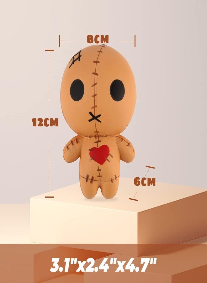 Anboor 4.7 Inches Voodoo Dolls Squishies Ghost Doll Halloween Kawaii Soft Slow Rising Scented Squishies Stress Relief Kids Stress Relief Kid's Toys - Image 3