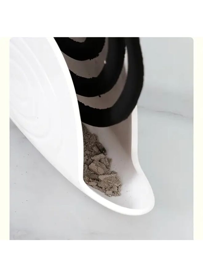 White Snail Shaped Mosquito Coil Holder ABS Plastic Tray - Image 5