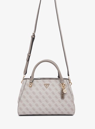 Noelle Top Handle Logo Detail Satchel