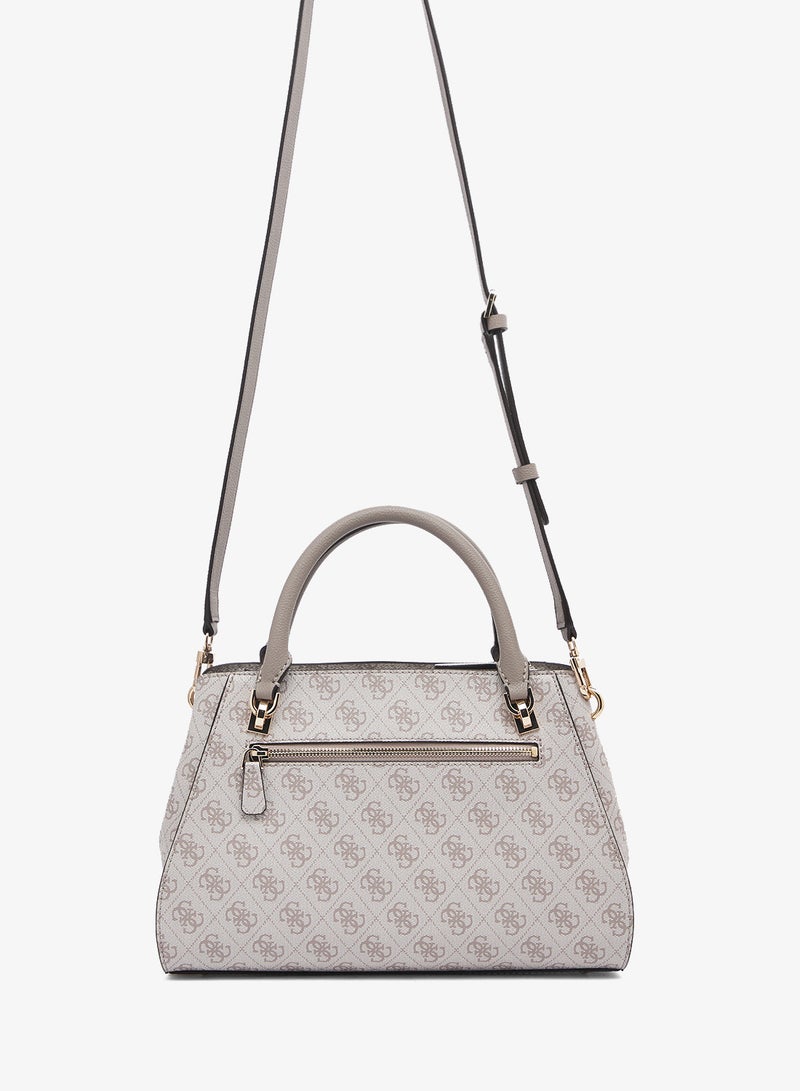 GUESS Noelle Top Handle Logo Detail Satchel - Image 2