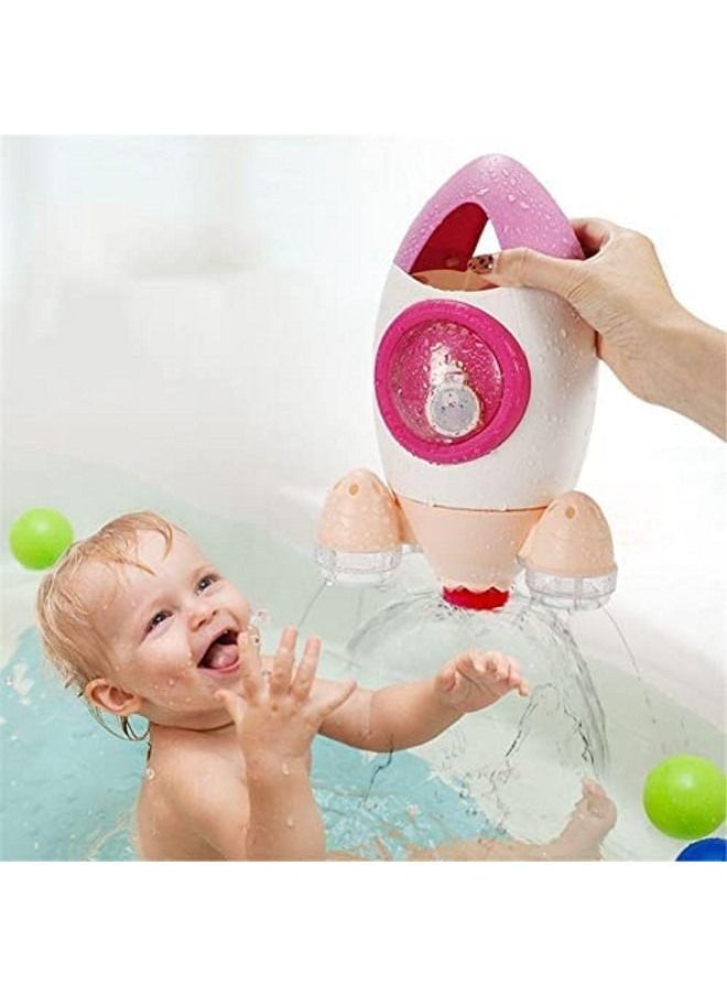 Cordova Baby water Toy Rocket Rotating Water Spray Bathing Toys Safe ABS Baby Pool Bathroom Squirt Pool Beach Bath Time Fountain Toys for Toddlers Kids  - Image 4