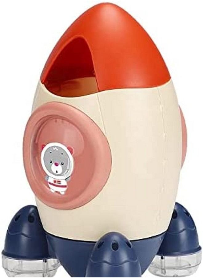 Cordova Baby water Toy Rocket Rotating Water Spray Bathing Toys Safe ABS Baby Pool Bathroom Squirt Pool Beach Bath Time Fountain Toys for Toddlers Kids  - Image 2