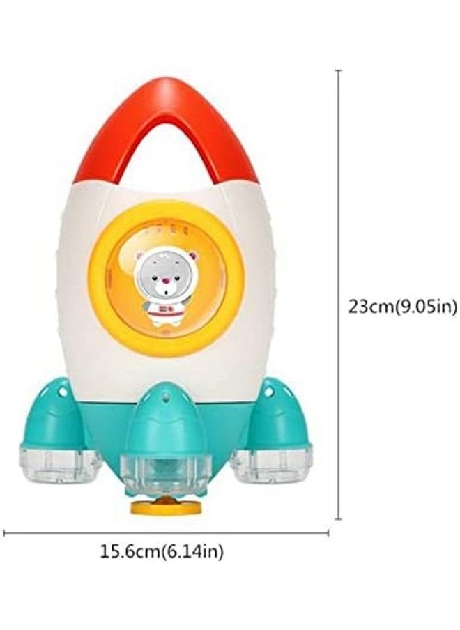 Cordova Baby water Toy Rocket Rotating Water Spray Bathing Toys Safe ABS Baby Pool Bathroom Squirt Pool Beach Bath Time Fountain Toys for Toddlers Kids  - Image 5