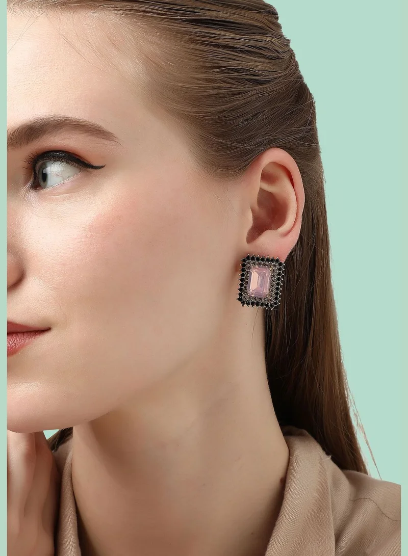 SOHI Trendy Designer Stone Party Stud For Women