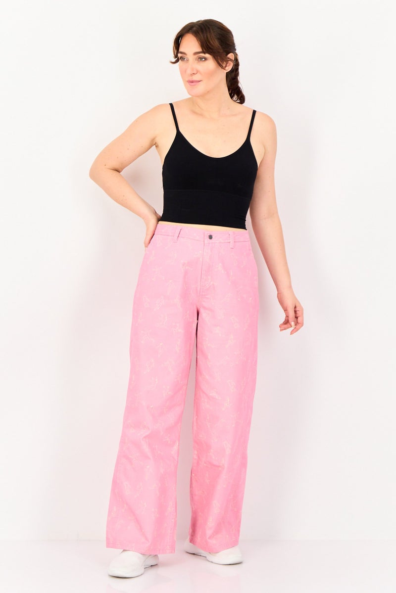 PUMA Women Sportswear Fit Outdoor Track Pants, Pink - Image 4