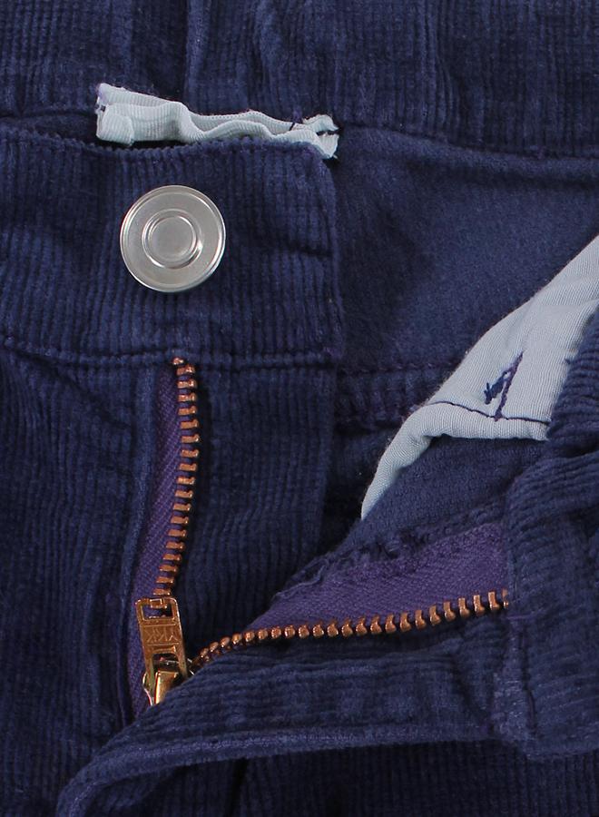 بنطلون مخمل للأولاد – كحلي - Image 3