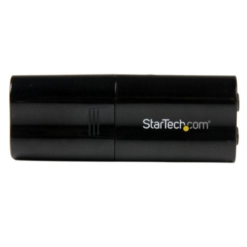 StarTech.com USB Sound Card - 3.5mm Audio Adapter - External Sound Card - Black - External Sound Card, TAA (ICUSBAUDIOB) - Image 4