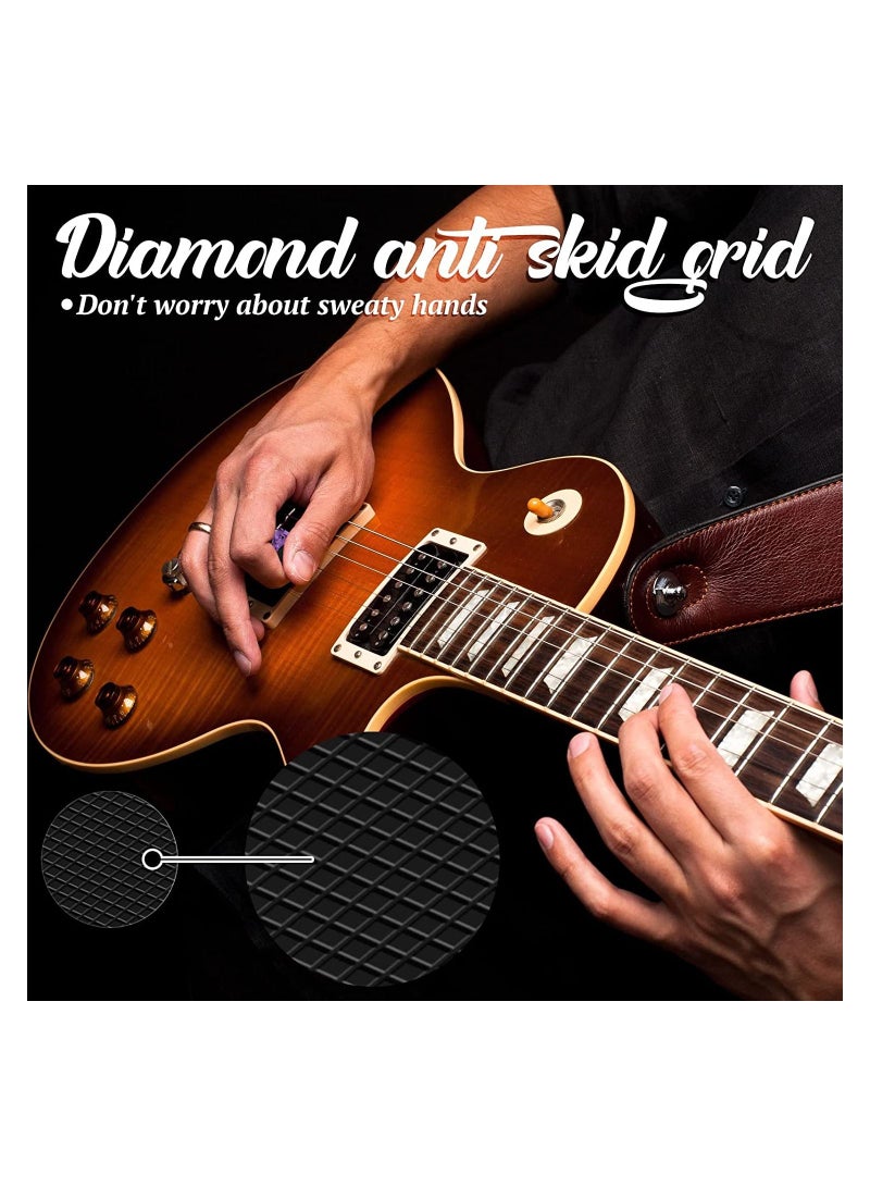 SYOSI Grips, Picker Grip Stop Dropping Your Guitar Picks Grips Help You Hold Guitar Picks Tightly Self Adhesive Guitar Picks Grips for Guitar Picks 20 Pack Only Grips - Image 5