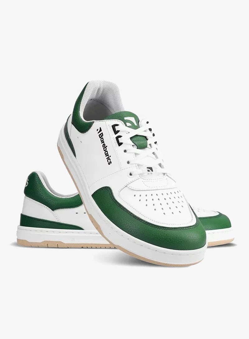 Wave - White & Dark Green
