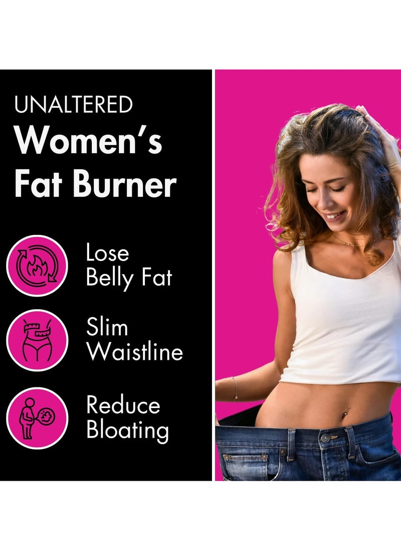 UNALTERED - Belly Fat Burner for Women - 90 Softgels - Image 1