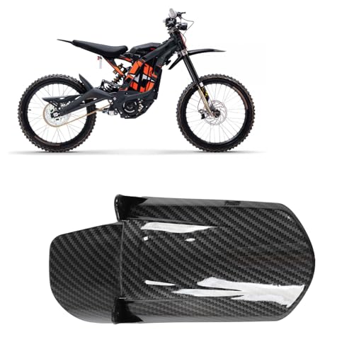 Sunisfa Carbon Fiber Style Rear Mudguard, Mudsplash for SUR RON Light Bee XS. Fashionable Design, Outstanding Appearance, Quick Installation for Motorcycle Compatible with ABS - Image 4