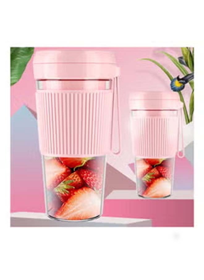Generic - Mini Portable Electric USB Rechargeable Juicer Blender Machine 0.0 L H35041P-KM Pink - Image 1