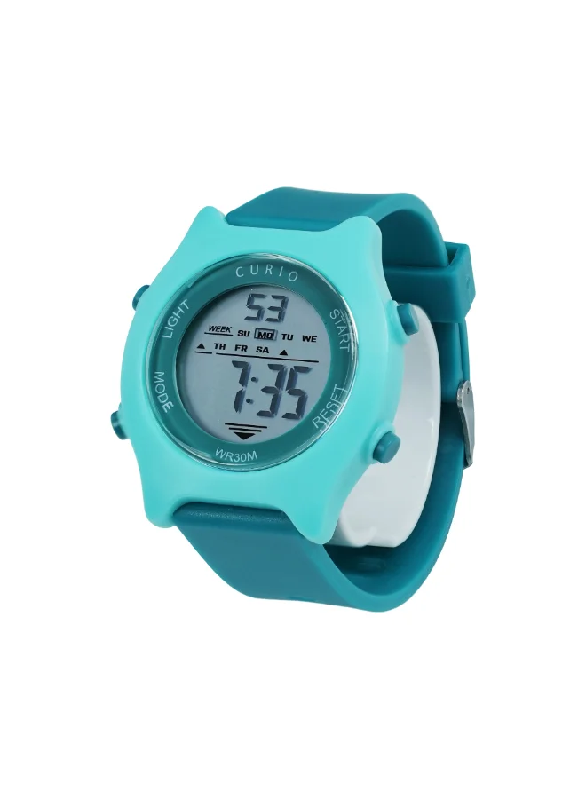 Curio Kids's Plastic Digital Watch CU-2341L-5 - 38 mm