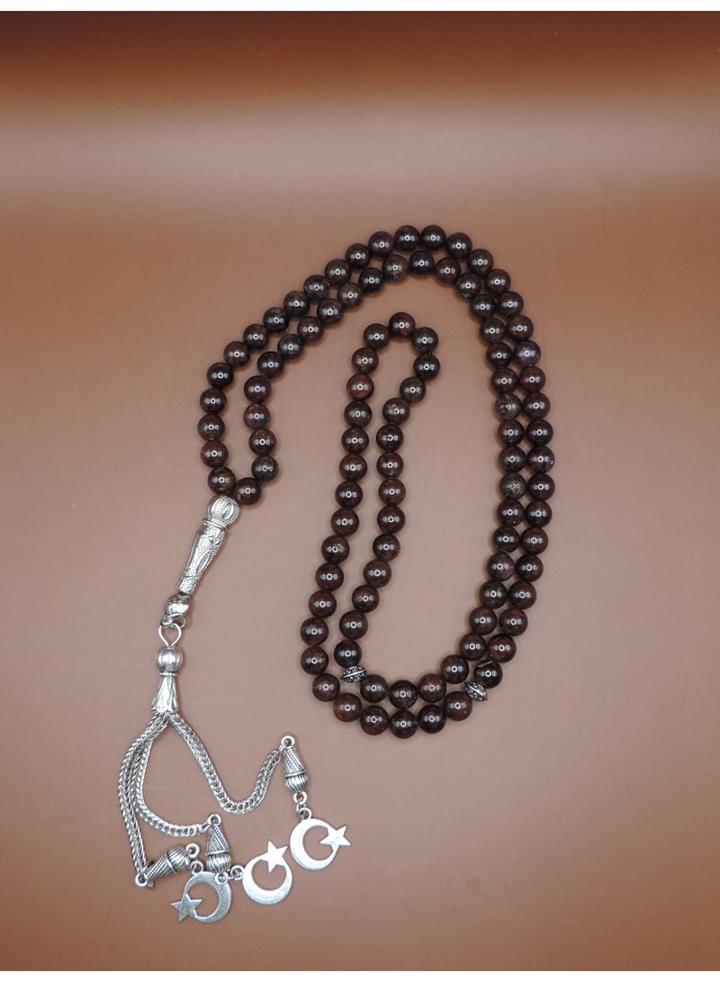Kamins Collection Garnet Stone Tasbih - Image 2