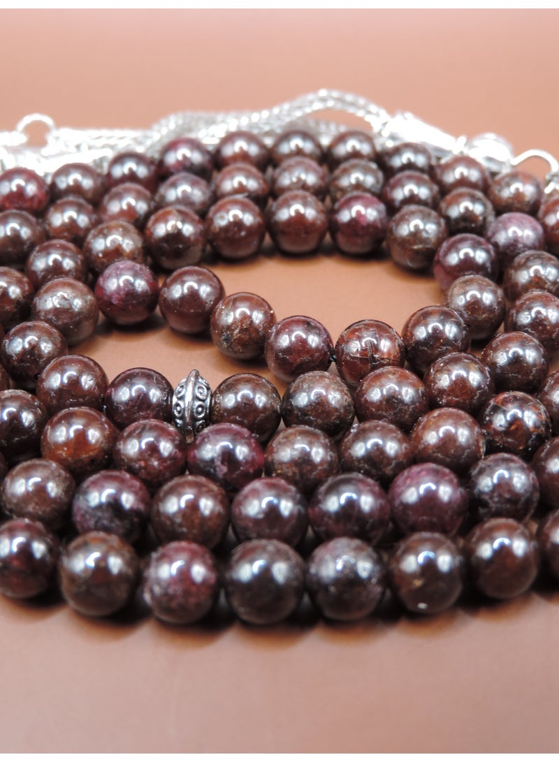Kamins Collection Garnet Stone Tasbih - Image 3