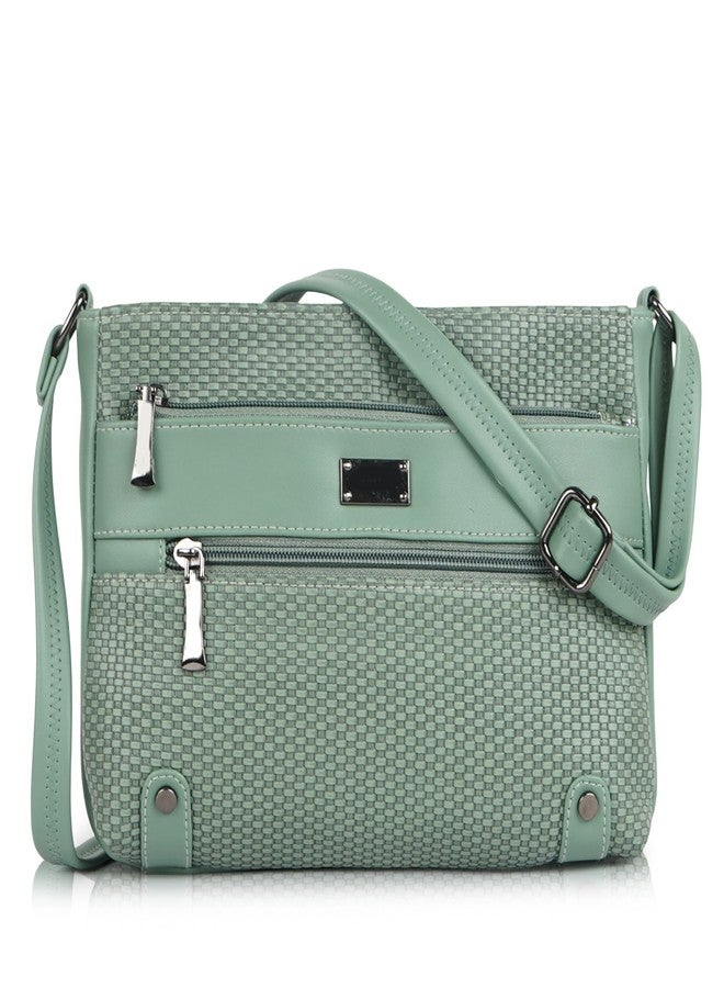 NORVE Synthetic Leather Casual Unique Trendy Crossbody Simple Design Sling Bag Purse For Women - Image 1