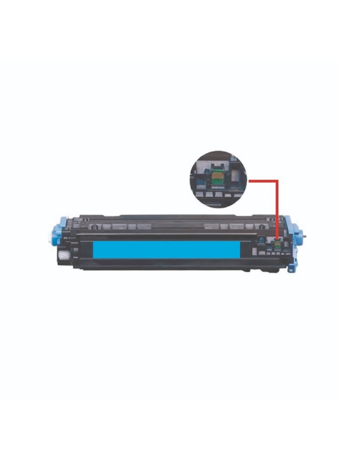 124A Cyan High Yield Toner Cartridge – Compatible with HP Color LaserJet 1600, Color LaserJet 2600n, Color LaserJet 2605dn, Color LaserJet 2605dtn (Q6001A Cyan) - Image 4