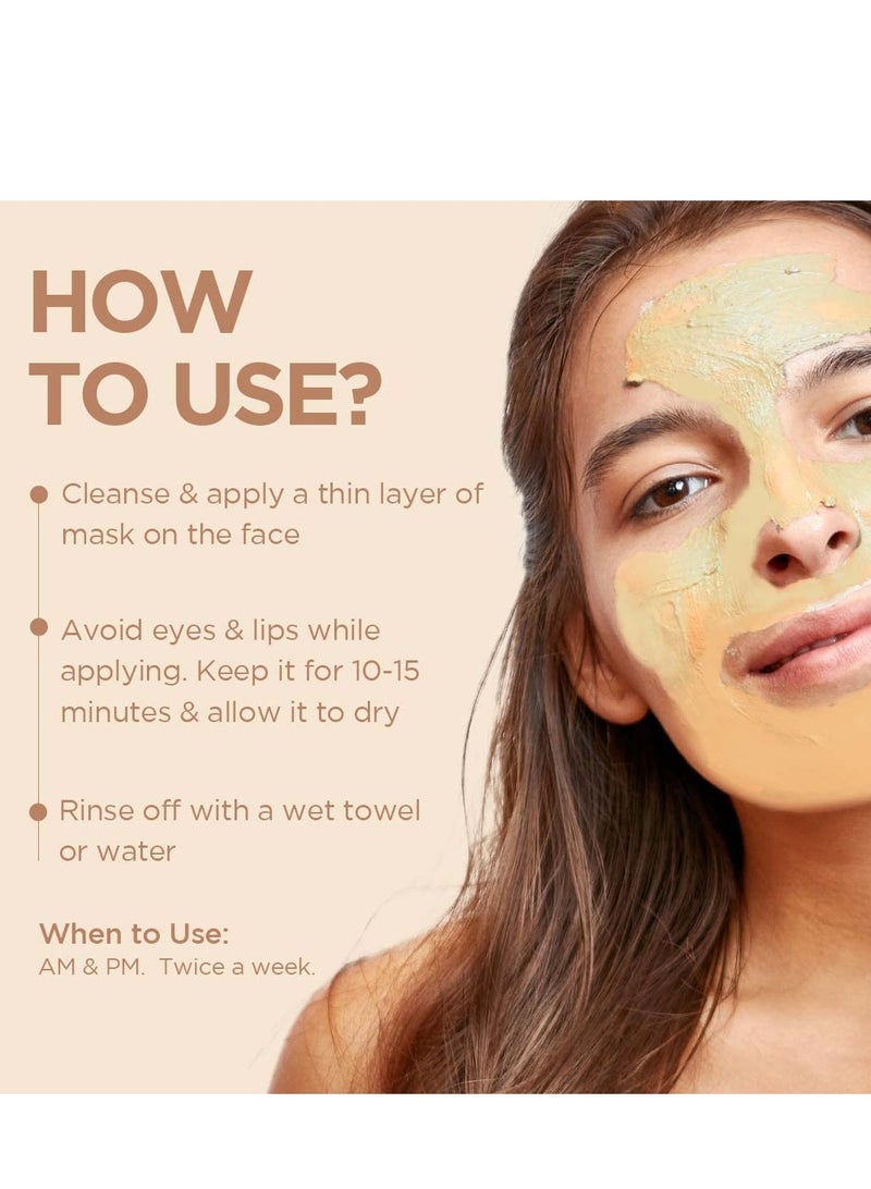 كايا قناع كايا إنستا برايت كلاي 100 جم يوفر توهجًا شبابيًا لجميع أنواع البشرة - Image 4