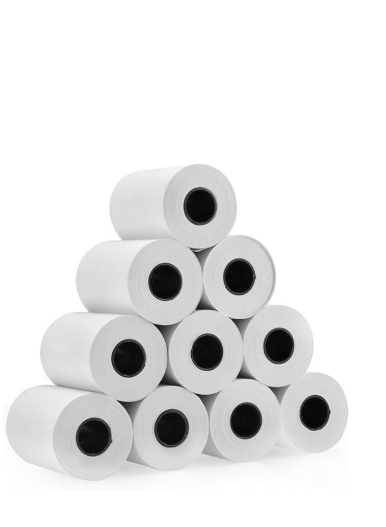 Terabyte Thermal Paper Receipt Rolls, 57 x 40mm Bill Ticket Printing for POS/Cash Register Receipt, Credit Card Machine, EPOS (PACK OF 10) - Image 1