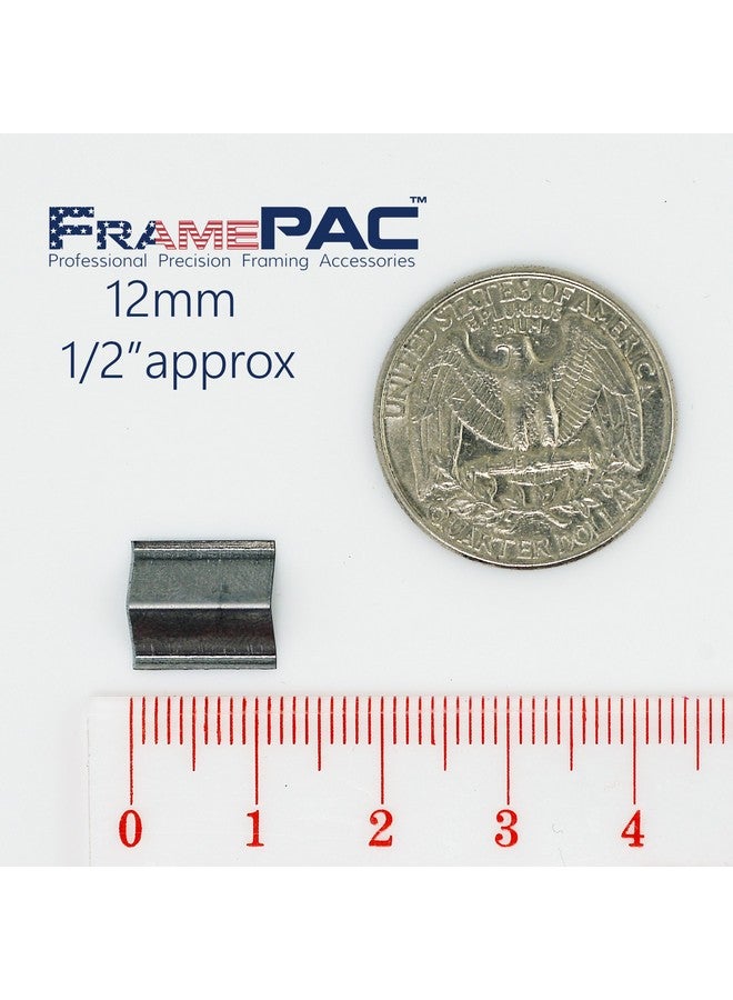 FramePac V Nails For Picture Frames Hardwood 12Mm (1/2 Inch) [400 Vnail Pack Loose] (For Use In Manual V Nailer For Picture Framing Hand V Nailer For Picture Frames Manual Picture Frame Joiner) - Image 4