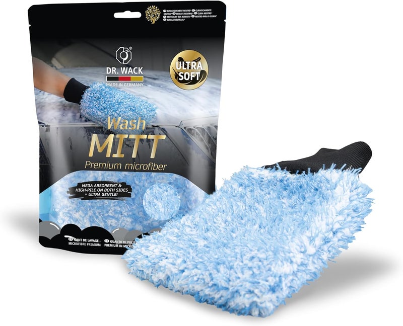 Wash Mitt - Premium Microfibre
