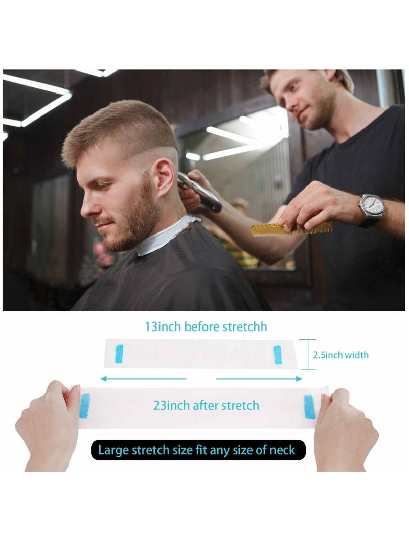 Generic 4 Rolls Disposable Barber Paper Neck Strips Disposable Neck Paper,Professional Stretchy Paper Neck Band Protector Hairdressing Accessory Tool  - Image 4