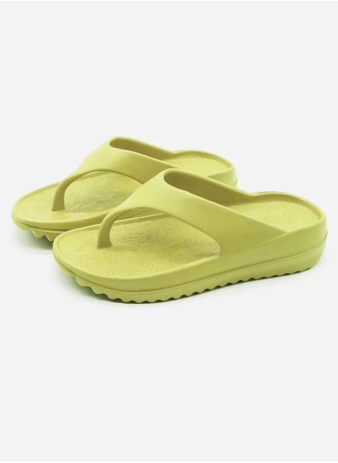 Sneak-a-Peek Textured Flip Flops by Styli