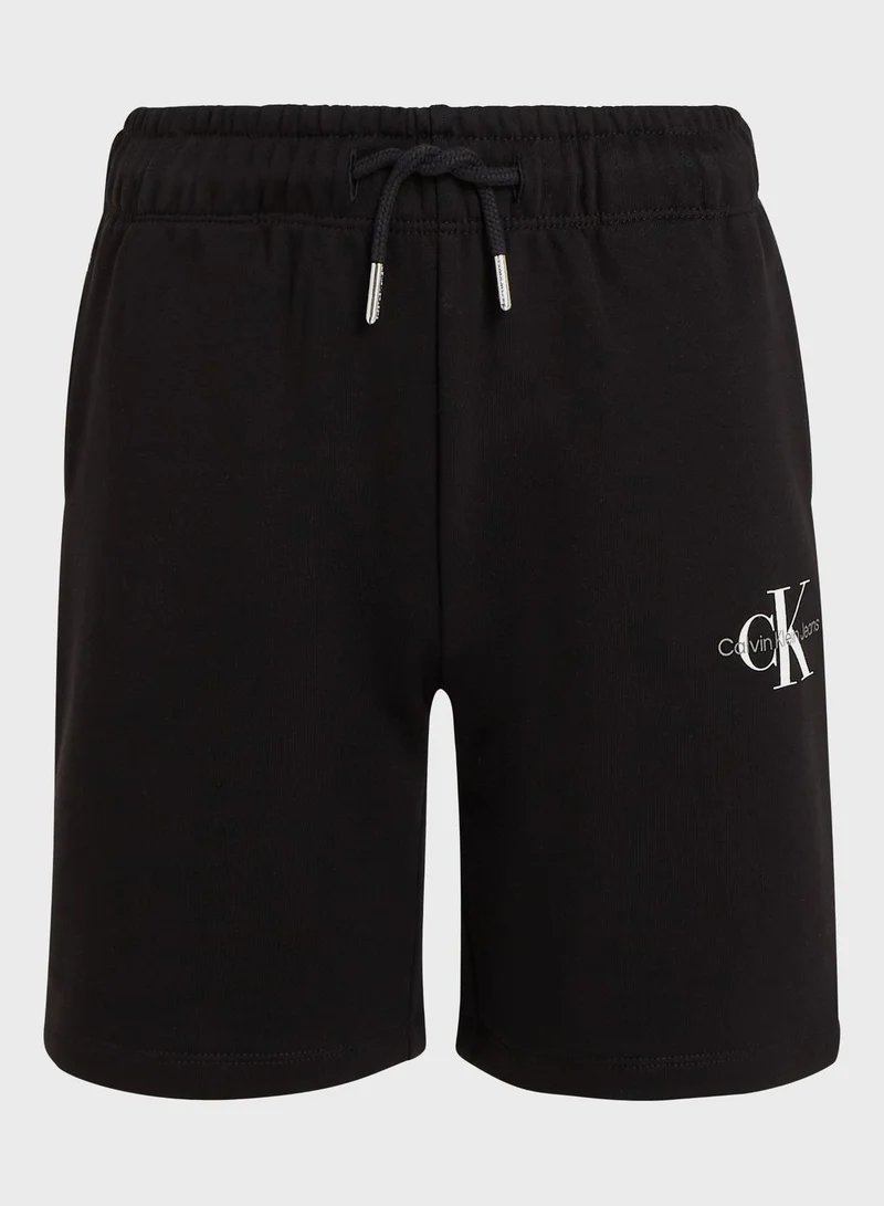 Calvin Klein Jeans Youth Monogram Shorts
