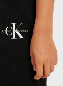 Calvin Klein Jeans Youth Monogram Shorts  - Image 3
