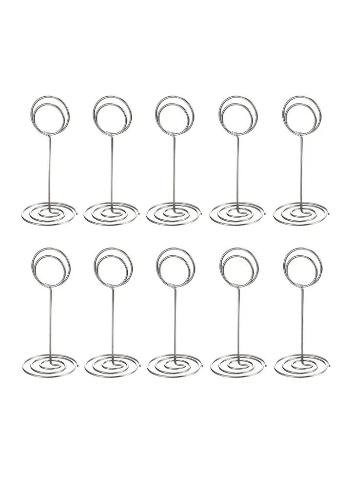 20 Pcs Table Number Holders Place Card Holder Photo Picture Holder for Wedding Birthday Party  - Image 2
