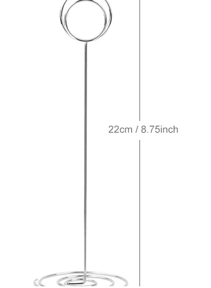 20 Pcs Table Number Holders Place Card Holder Photo Picture Holder for Wedding Birthday Party  - Image 5