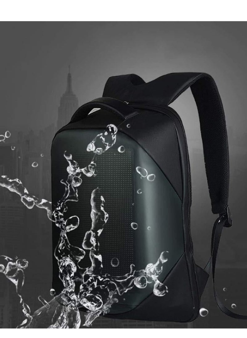 Crony LED display backpack with Smart Style and waterproof Laptop Backpack - Image 5