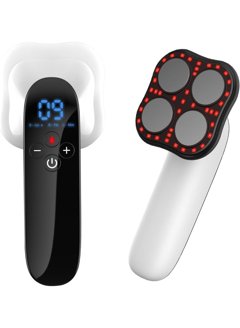 Arabest Body Sculpting Machine, Lymphatic Vibration Drainage Massager & Anti Cellulite Massage Tool, Handheld Body Shaping Machine for Belly, Waist, Arm, Leg, Butt – Gift for Men & Women - Image 1