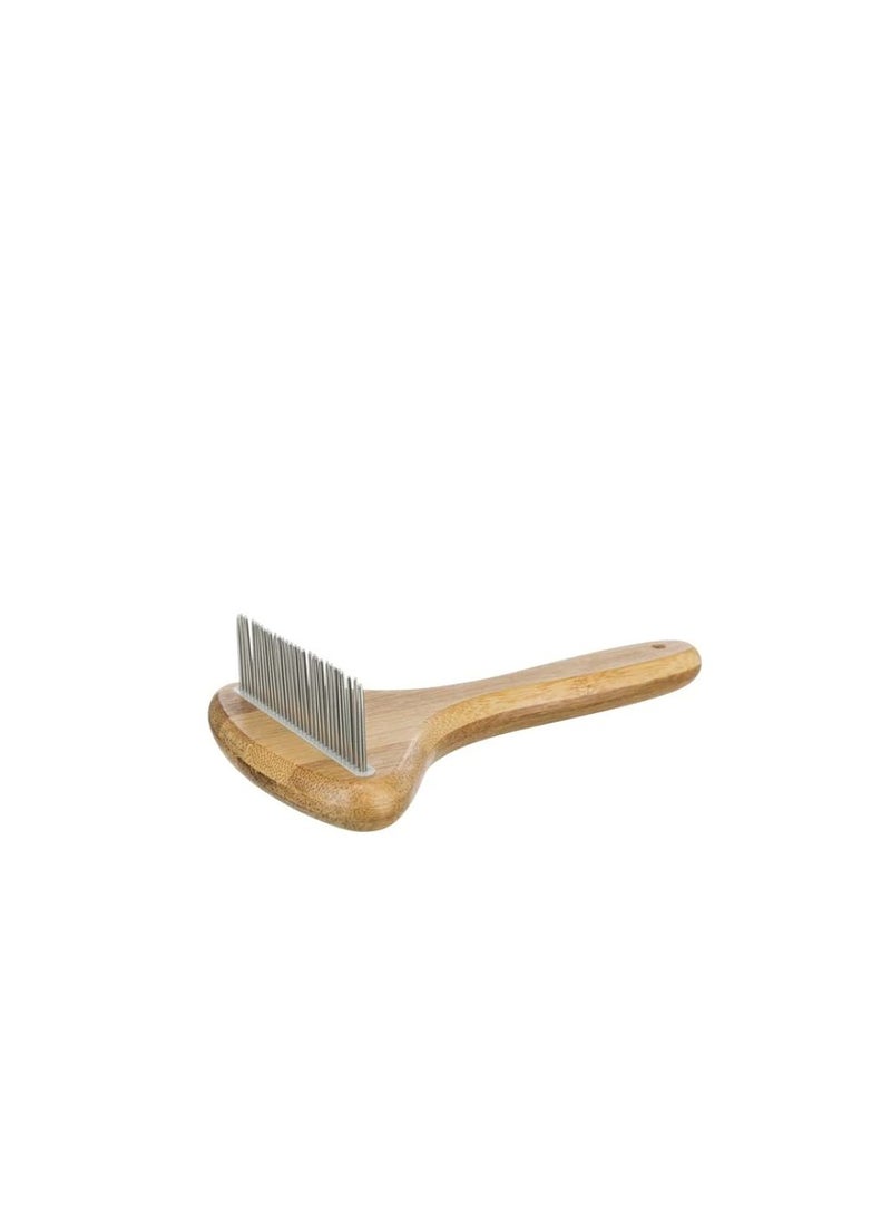 Trixie - Trixie Short Hair Bamboo/Metal Coat Untangler - Image 1