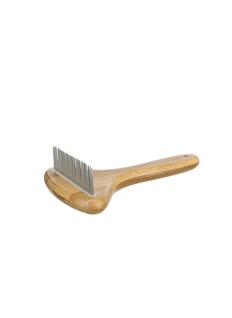 Trixie - Trixie Short Hair Bamboo/Metal Coat Untangler - Image 1