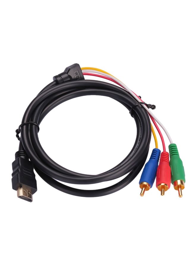 NIBEMINENT 3-RCA To HDMI Male Audio Video Cable Black/Green/Red  - Image 2
