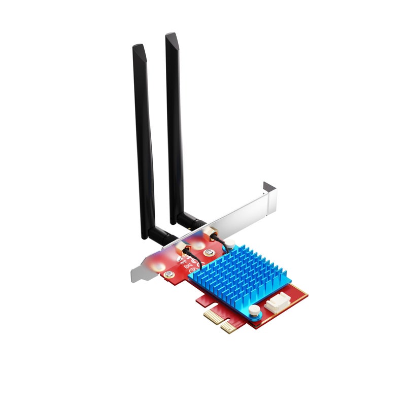 BZIZU WiFi 7 PCIE Card for Desktop PC,Ultra-Fast 9.3Gbps, Intel BE200, Tri-Band 320MHz,Latest Bluetooth 5.4,Ideal for Gaming Streaming,Windows 10/11 64bit - Image 1