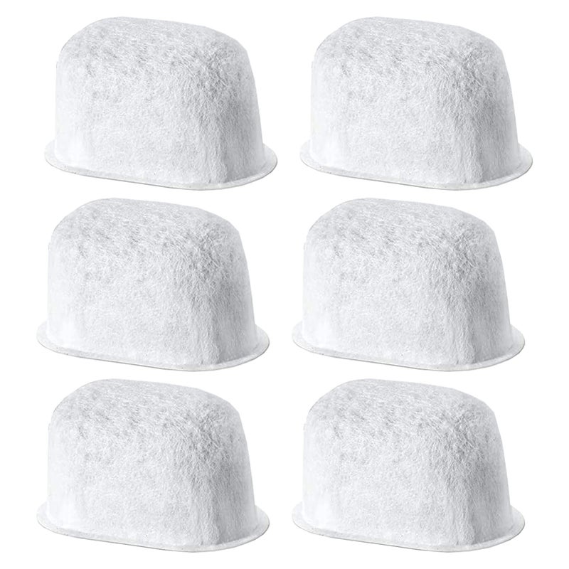 Anmumu 6 Pack of Replacement Breville Water Filter for Breville BWF100 BES870 BES810 BES990 BES980 BES920 BES900XL BES870XL BES860XL BES840XL BKC600XLActivated Charcoal