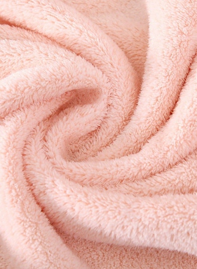 Sanrio 3 Pcs Sanrio Melody Cute Bath Towel Set, Coral Fleece Bath Towel, includes a Bath Towel, a Hair Towel, and a Towel, Pink - Image 5